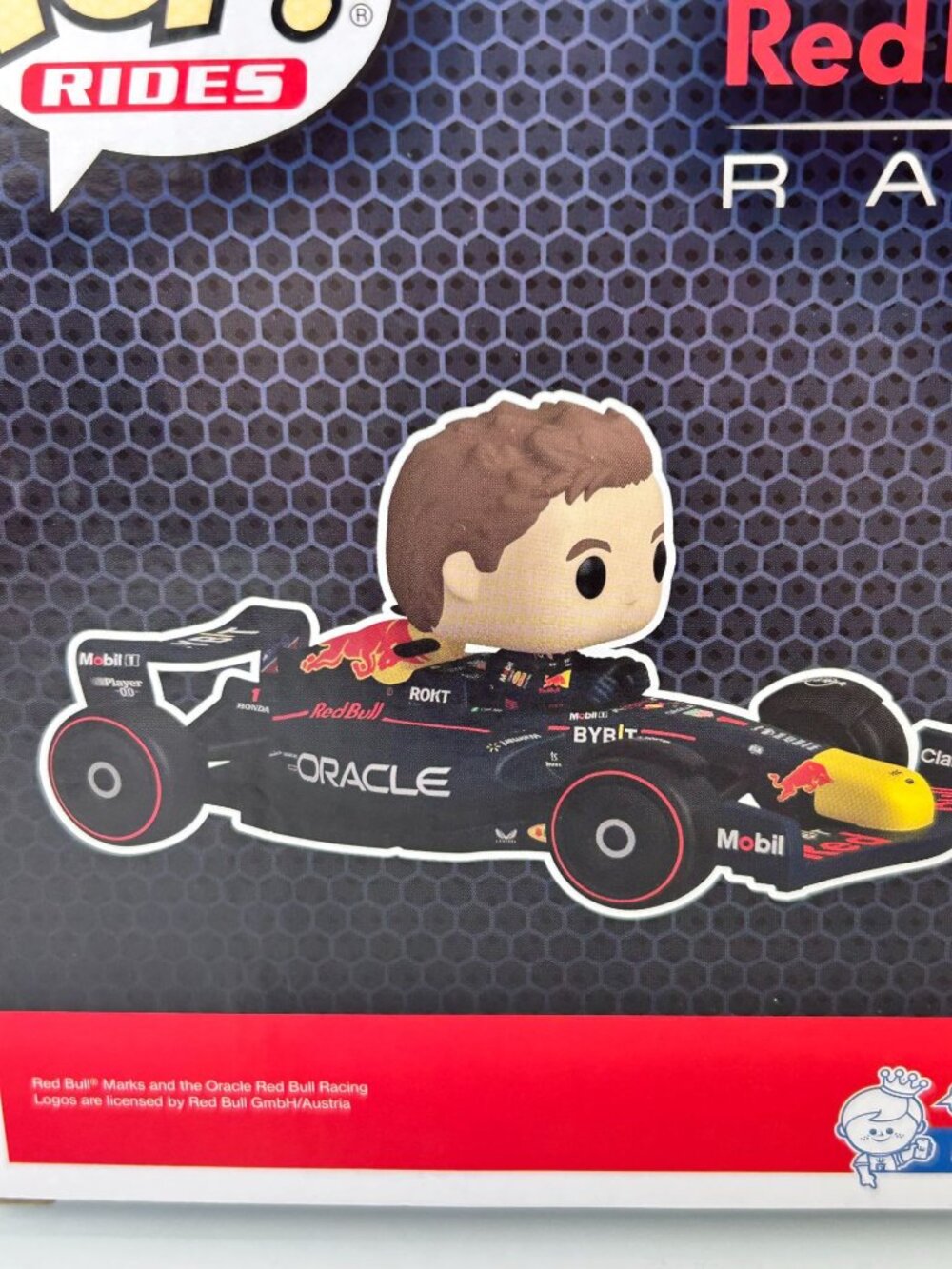 Funko Pop Rides Oracle Red Bull Racing Max Verstappen Deluxe #307 Figure Toy - Picture 8 of 16